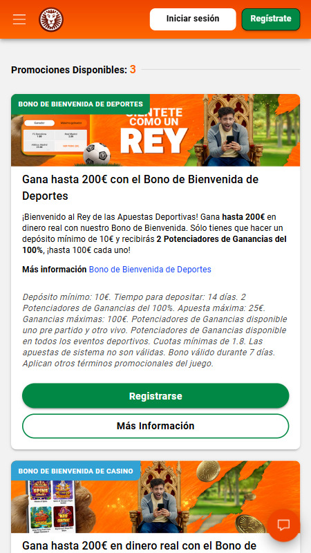 leovegas promociones
