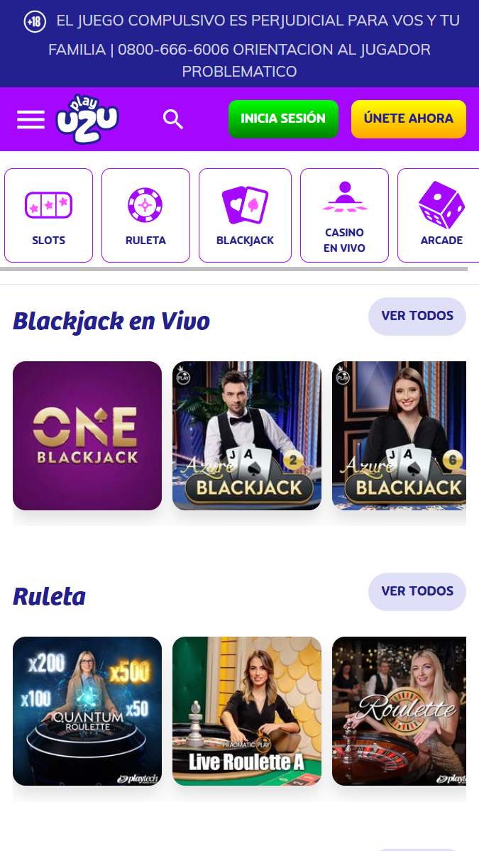 Los juegos con crupier en vivo más populares de PlayUZU