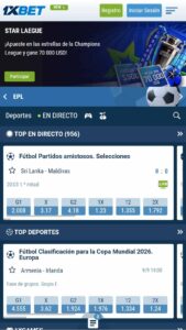 1xBet Main