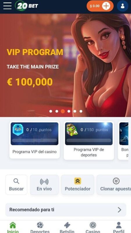 20bet tiene ofertas para jugadores VIP