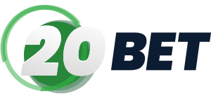 20bet logo 300 by 140 pixels