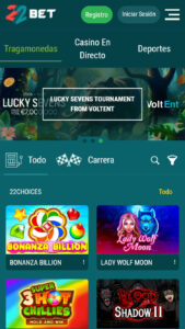 22Bet Casino para jugar en línea