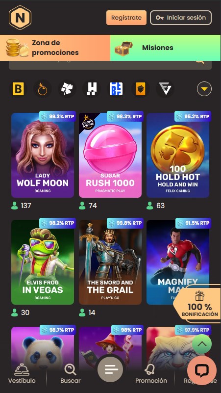 National Casino slots