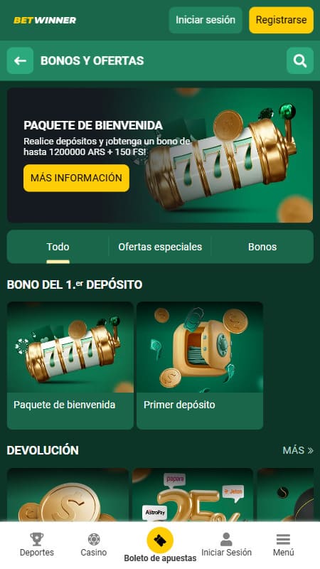 betwinner bonos