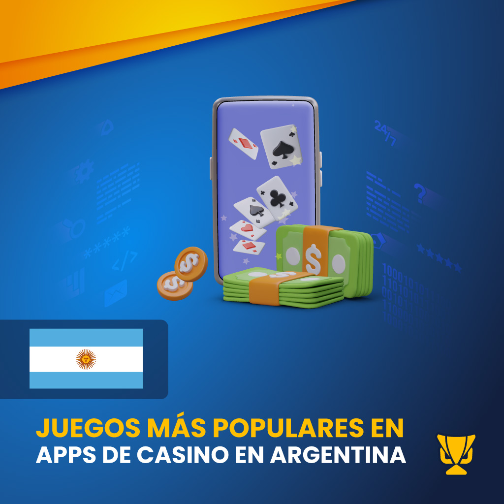 Juegos más populares en apps de casino
