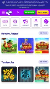 Las slots más jugadas de PlayUZU en Argentina